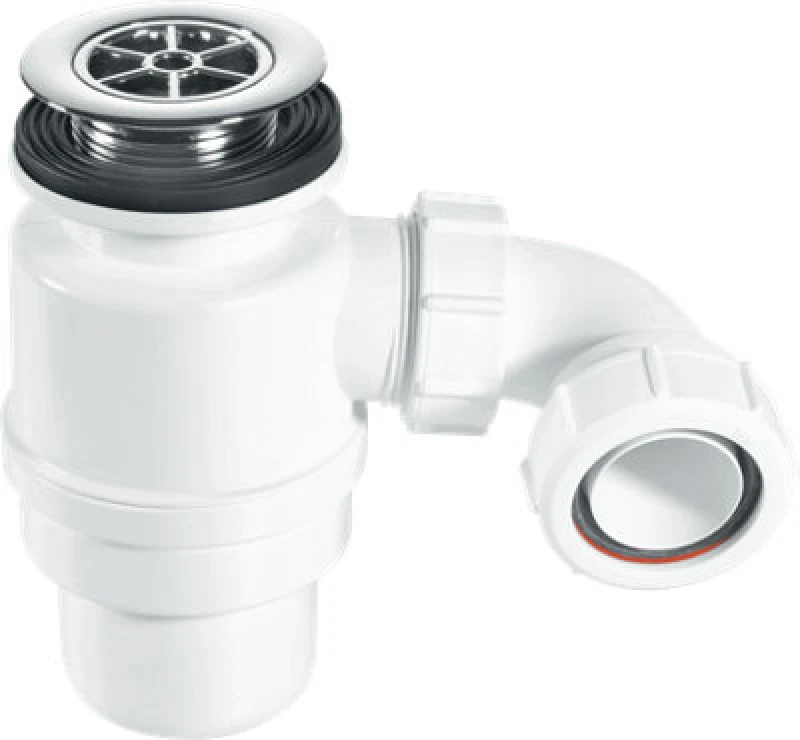 Image of Mcalpine Shwr Trap 70mm X 80mm Chrome Stw10R