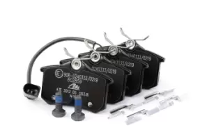 Image of ATE Brake pad set 13.0460-2859.2 Brake pads,Brake pad set, disc brake VW,FORD,SEAT,SHARAN (7M8, 7M9, 7M6),Sharan Kastenwagen (7M),GALAXY (WGR)