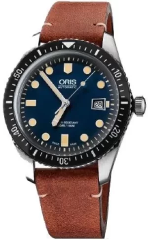 Image of Oris Watch Divers Sixty Five Leather