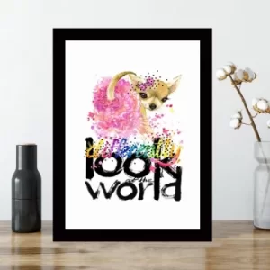 Image of SC348840800 Multicolor Decorative Framed MDF Painting