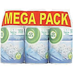 Image of Air Wick Freshmatic Max Air Freshener Refill Crisp Linen and Lilac 250ml 3 Pieces
