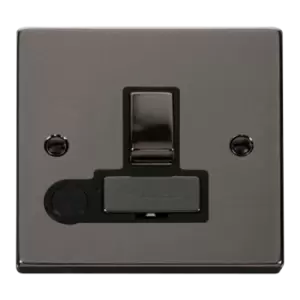 Image of Click Scolmore Deco Ingot 13A Flex Outlet Switched Fused Spur Unit - VPBN551BK