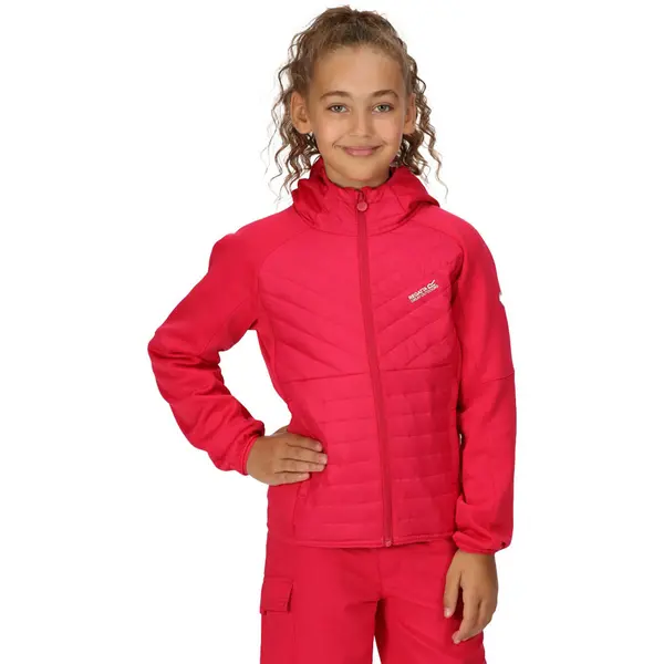 Image of Regatta Girls Kielder Hybrid VI Water Repellent Padded Coat 7-8 Years - Chest 63-67cm (Height 122-128cm)