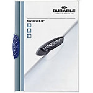 Image of Durable Clip File 2260-07 A4 Dark Blue