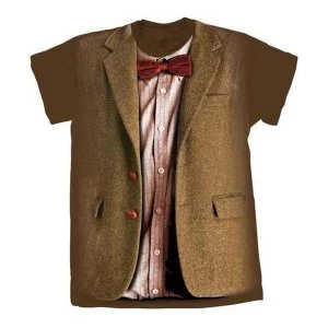 Image of Doctor Who - 10th Doctor Stonehenge Womens Medium T-Shirt - Brown