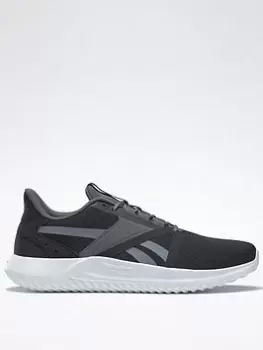 Image of Reebok Energylux 3 Shoes, Black/Grey, Size 11, Men