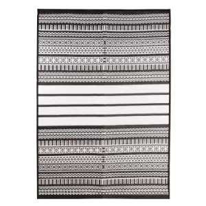 Image of Tribal Waterproof Rug Black 230x160cm