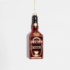 Image of Sass & Belle Lets Celebrate Scotch Bottle Shaped Bauble