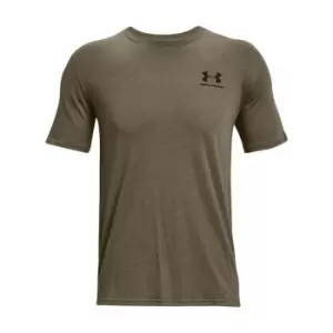Image of Under Armour UA Sportstyle Left Chest Short Sleeve Shirt - Green