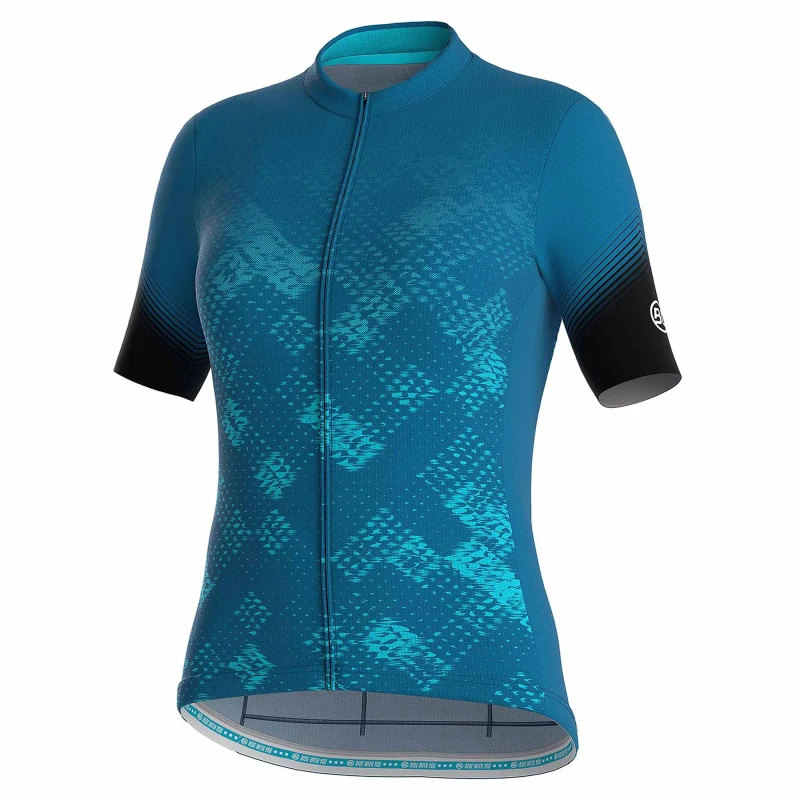 Image of Bicycle Line Womens TRACY S2 Short Sleeve Cycling Jersey Turquoise female 8 (XS)