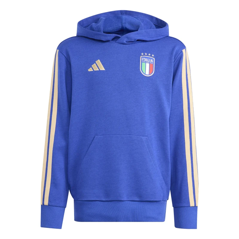 Image of Adidas Child's hoodie Italy DNA Coupe du Monde 2026 Bleu Unisex 7/8 years