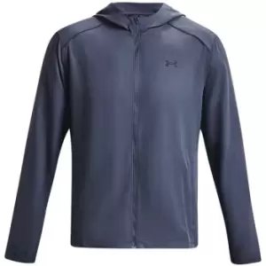 Image of Under Armour Storm Run Hooded Jacket - Grey