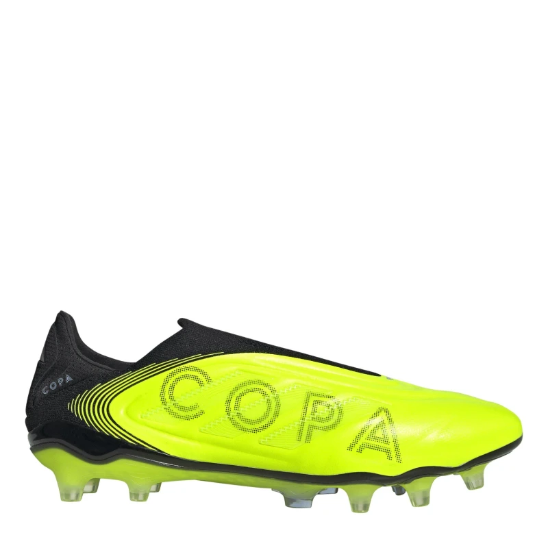Image of adidas Copa Pure III Elite Laceless Firm Ground Football Boots Lemon/Black male 6.5 (40)