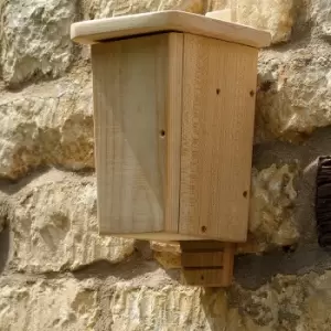 Image of Double-Chamber Wooden Bat Box