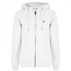 Image of True Religion Logo Hoodie - Grey/Bl SMU1501