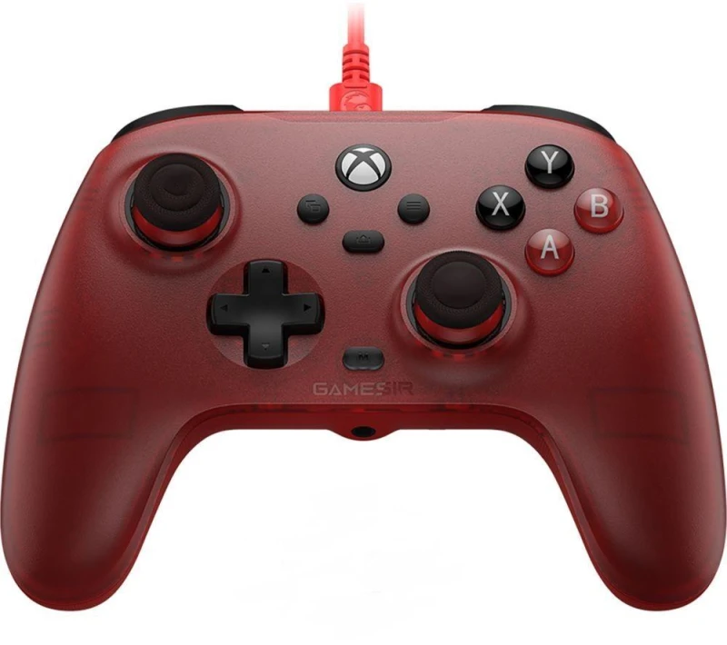 Image of GAMESIR T7 Wired Gaming Controller for Xbox One & Series X-S - Ruby Red 6936685221628