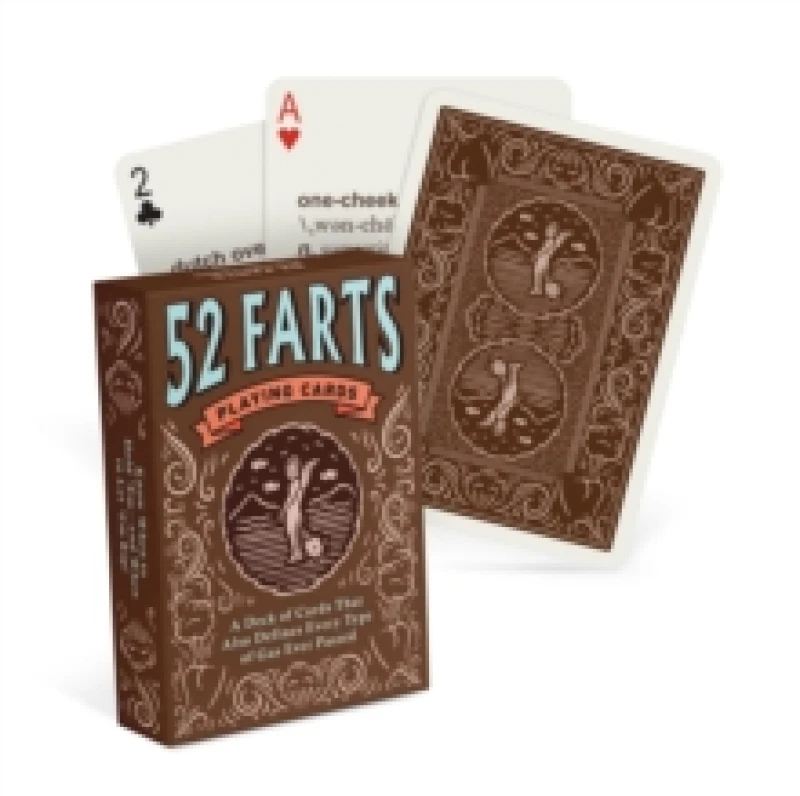 Image of Knock Knock 52 Farts Playing Cards Deck Cards