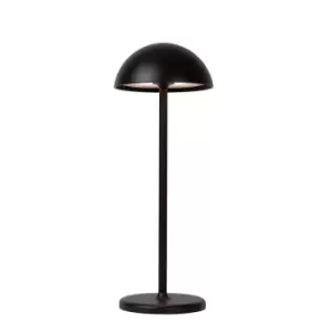 Image of Joy Retro Table Lamp Outdoor - Ø12cm - LED Dim. - 1x1,5W 3000K - IP54 - Black