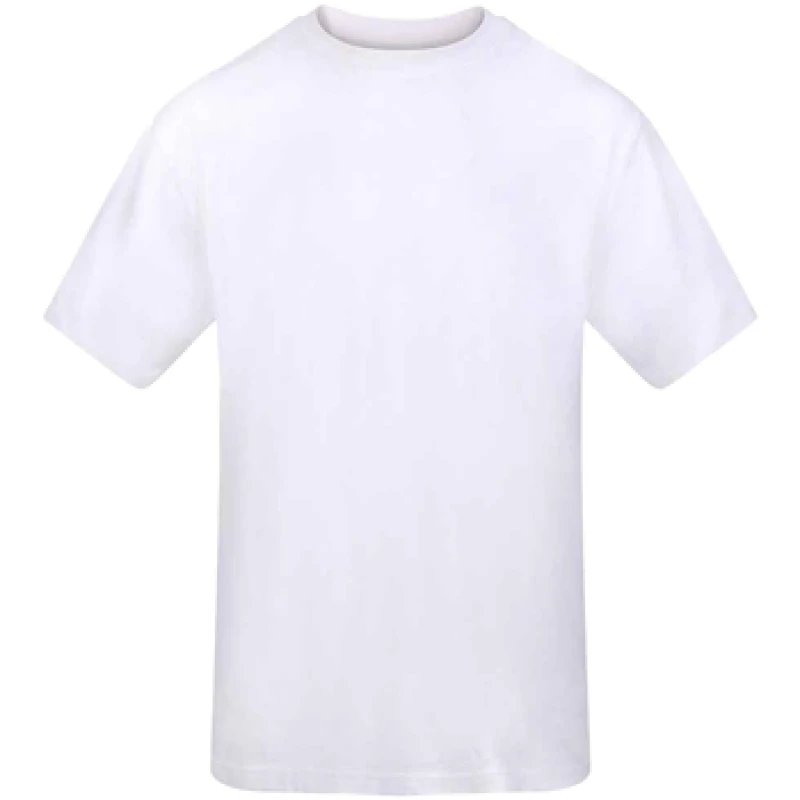 Image of AWDis AWDis Men Signature Plain Heavyweight T-Shirt in White Size: Medium White M Male 5063703675352