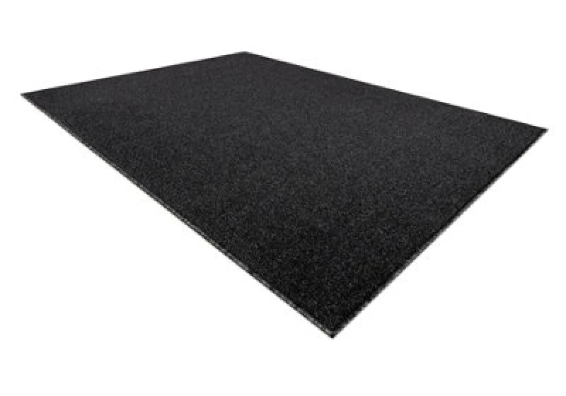 Image of RugsX Eton Plus Carpet Melange Anthracite / Silver 100X150 Cm