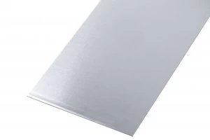 Image of Wickes Metal Sheet Plain Uncoated Aluminium 250 x 500mm x 1.5mm