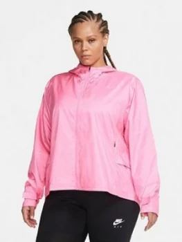 Image of Nike Curve Running Essential Jacket - Pink