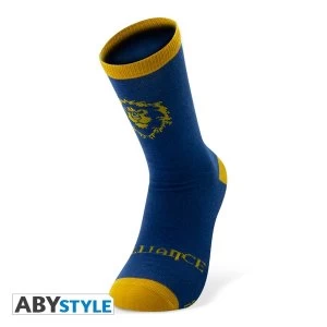 Image of World Of Warcraft - Alliance Socks - Blue/Yellow