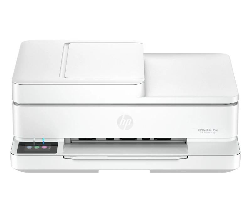 Image of HP Envy 6530e All-in-One Inkjet Wireless Printer with Fax & 3 Months Instant Ink with HP, White 197498439051
