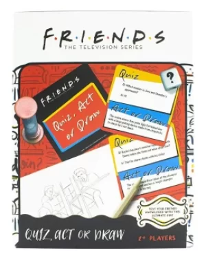 Image of Friends Quiz Act or Draw