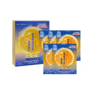 Image of Dr.Morita - Gold Essence Moisturizing Gel Facial Mask - 5pcs