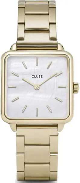 Image of Cluse Watch La Tetragone Ladies - White CLS-046