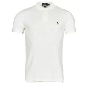 Image of Polo Ralph Lauren PETRINA mens Polo shirt in White. Sizes available:EU XXL,EU S,EU M,EU L,EU XL