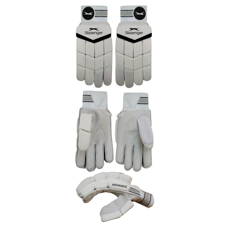 Image of Slazenger Kids Slaz Cricket Gloves Junior RH unisex Junior