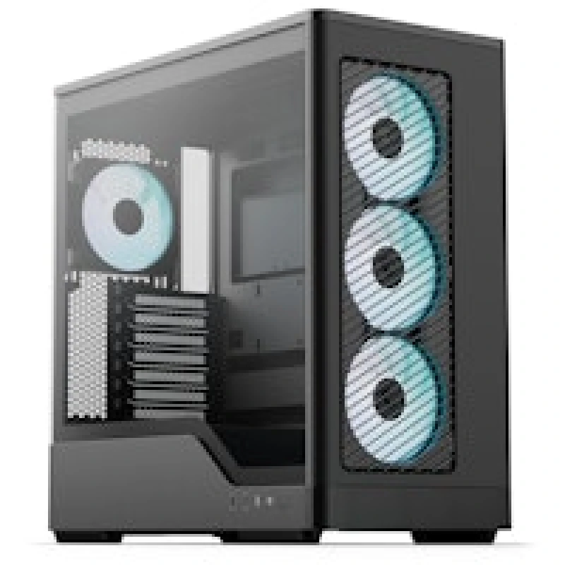 Image of Aerocool D520A Mid Tower Case - Black