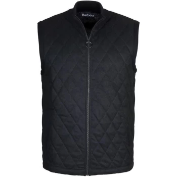 Image of Barbour Kyle Knitted Gilet - Black BK31