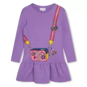 Image of Marc Jacobs Trompe L'Oeil Dress - Purple