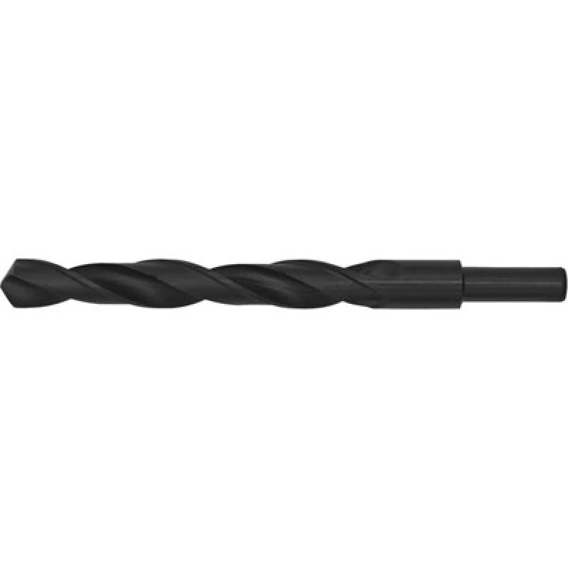 Image of Loops 14.5 x 170mm HSS Roll Forged Blacksmith Drill Bit - Reduced Shank - 115mm Flute Black