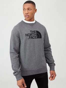 Image of The North Face Drew Peak Crew - Medium Grey Heather