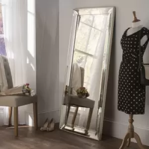 Image of Olivia's Agra Leaner Mirror in Champagne