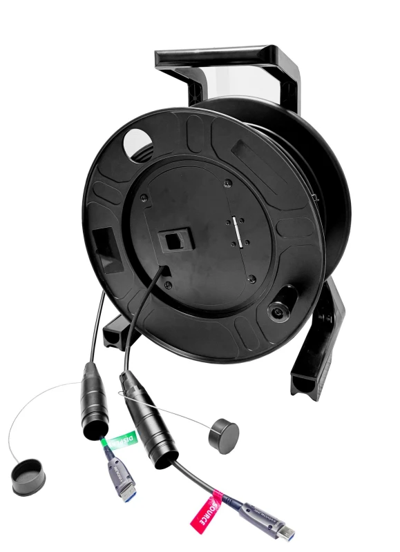 Image of Vivolink PROHDMIOP8K100-DRUM HDMI cable