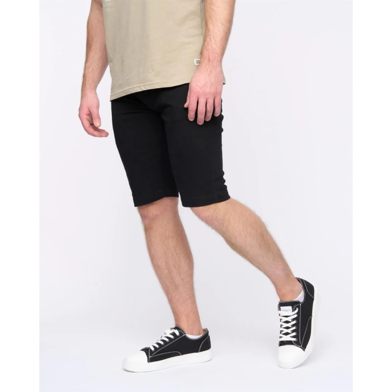 Image of Duck and Cover Franztown Shorts Black - W30