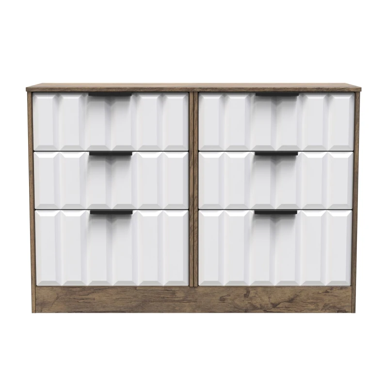 Image of Ready Assembled 2 U Seattle 6 Drawer Bed Box (Ready Assembled) in Dark Brown Size: Large Dark Brown Unisex Large