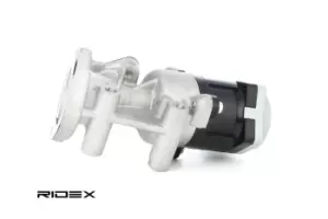 Image of RIDEX EGR valve PEUGEOT,CITROEN,JAGUAR 1145E0011 1618N6,1618QF,C2C40184 Exhaust gas recirculation valve,EGR JDE3315,JDE8785,LR010124,LR010125,LR018465