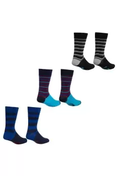 Image of Cotton Rich Novelty Socks (3 Pairs)