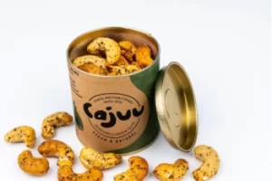 Image of Cajuu Lake Natron Salt and Pepper Cashew Tube 80g