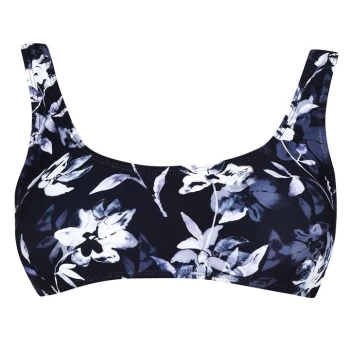 Image of Firetrap Bikini Top - Black Flwr Prnt