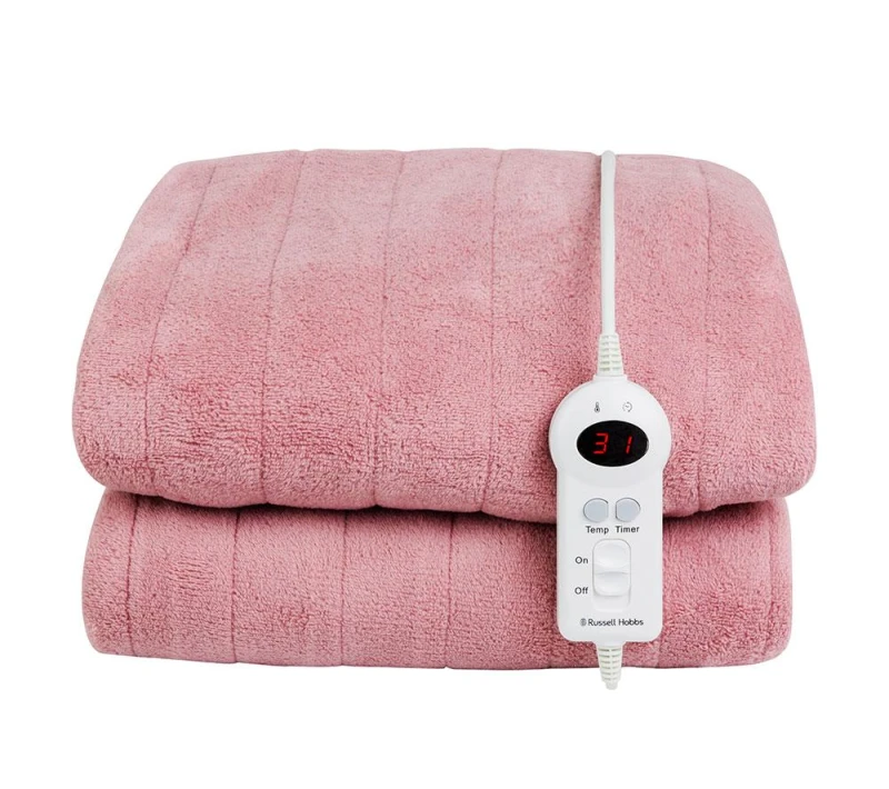 Image of Russell Hobbs RHHT1004PNK Electric Blanket - Double 5056233840079