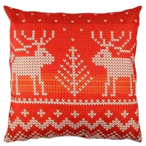 Image of A11830 Multicolor Cushion Reindeer 2