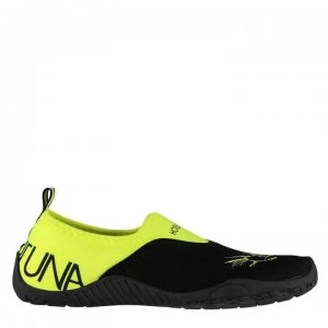 Image of Hot Tuna Mens Aqua Water Shoes - Black/Lime
