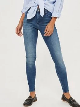 Image of Topshop Tall Leigh Jeans - Indigo